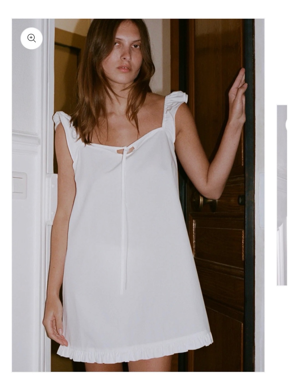 Juem Jonni dress in white